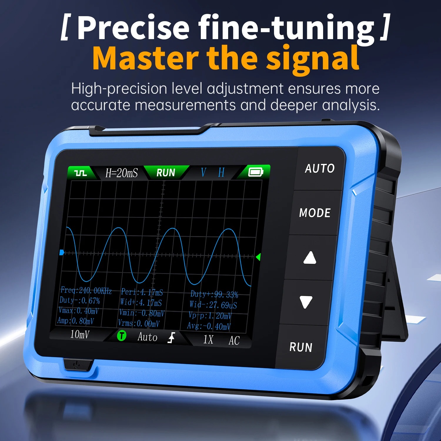 Fnirsi Digital Oscilloscope Handheld - FNIRSI DSO510 New 10MHz Mini Handheld