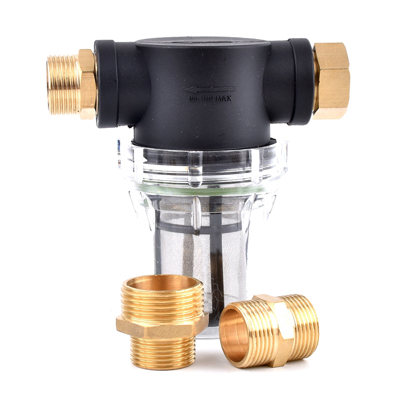 Vacuum Chamber Kit With Pump - Garden Water Pipe Filter 1/2 3/4