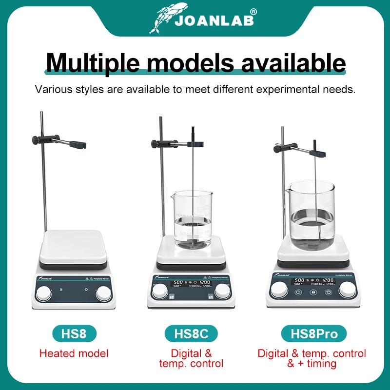 JOANLAB Magnetic Stirrer Labor - Lab Magnetic Stirrer Hot Plate ulasan dan harga