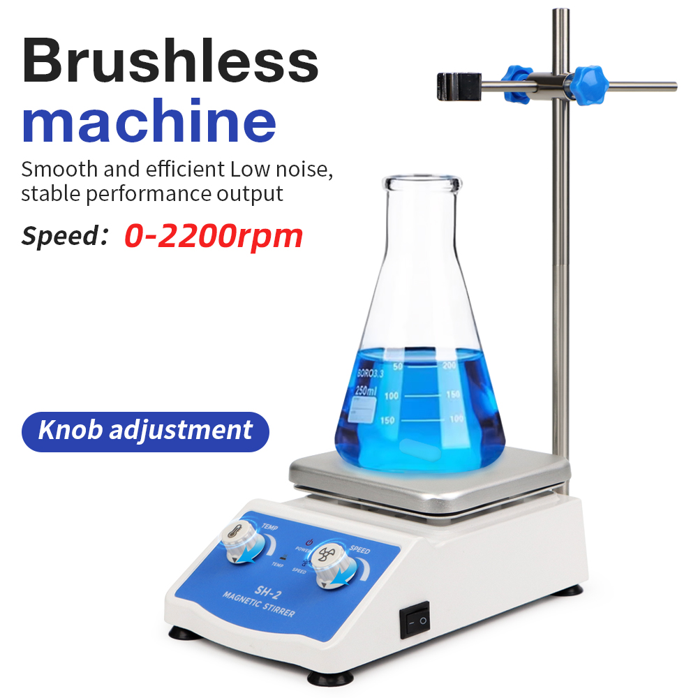 SH-2 Heating Magnetic Stirrer  - Lab Magnetic Stirrer Hot Plate ulasan dan harga
