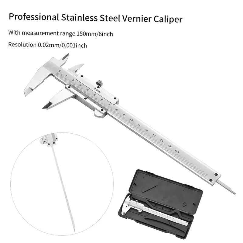 Professional Stainless Steel V - Digital Caliper 150Mm Stainless Steel ulasan dan harga