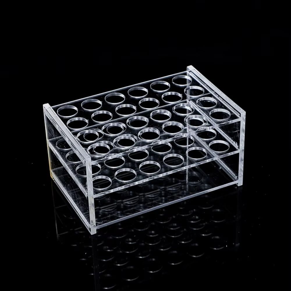 New Acrylic Test Tube Rack Hol - Lab Equipment ulasan dan harga