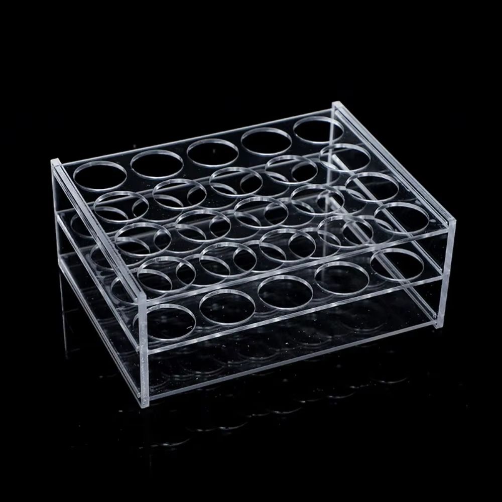 New Acrylic Test Tube Rack Hol - Lab Equipment ulasan dan harga