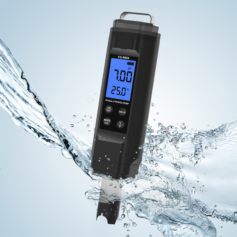 5 in 1 Digital Water Quality T - Ph Meter Digital Water Tester ulasan dan harga