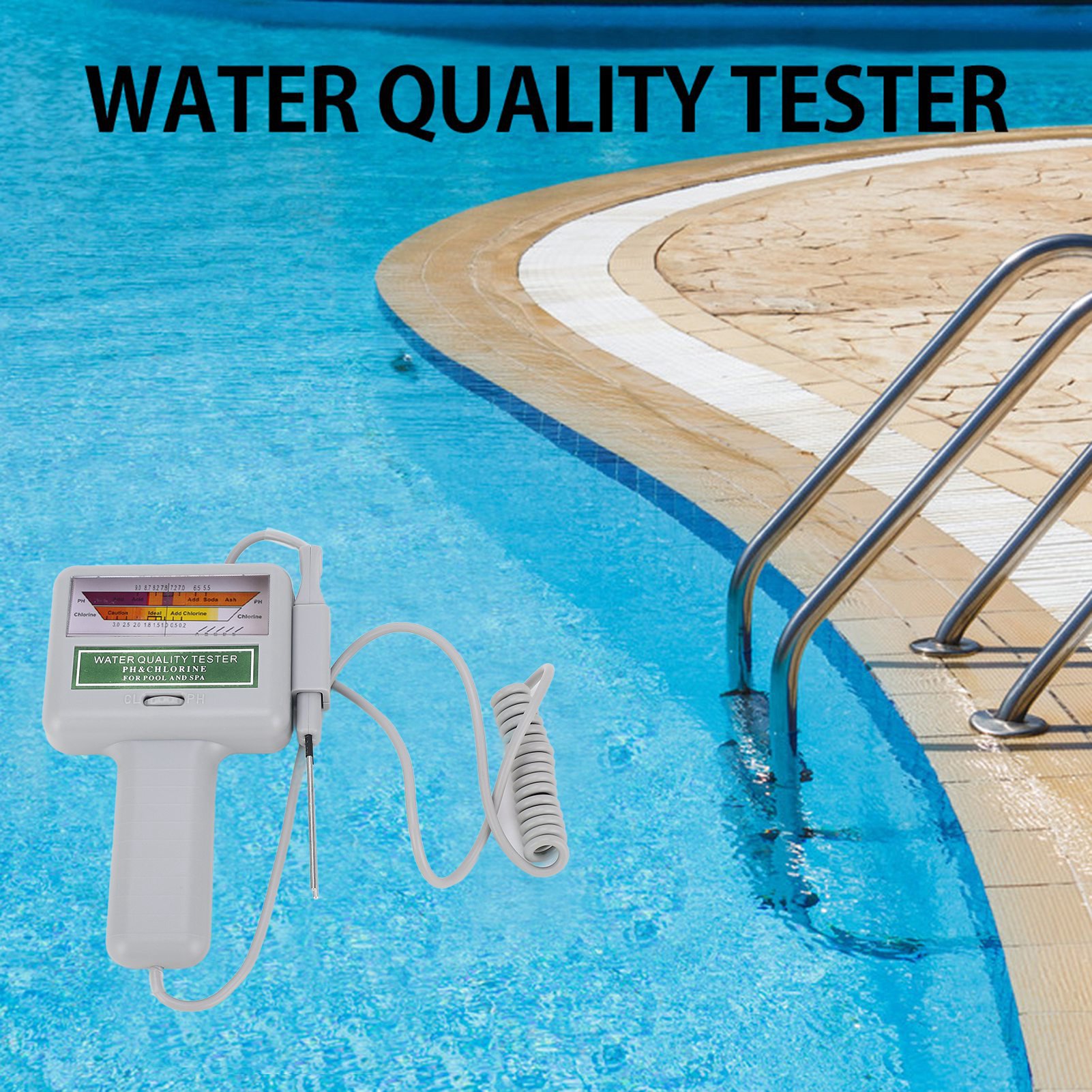 Digital Pool Water Tester pH C - Ph Meter Digital Water Tester ulasan dan harga