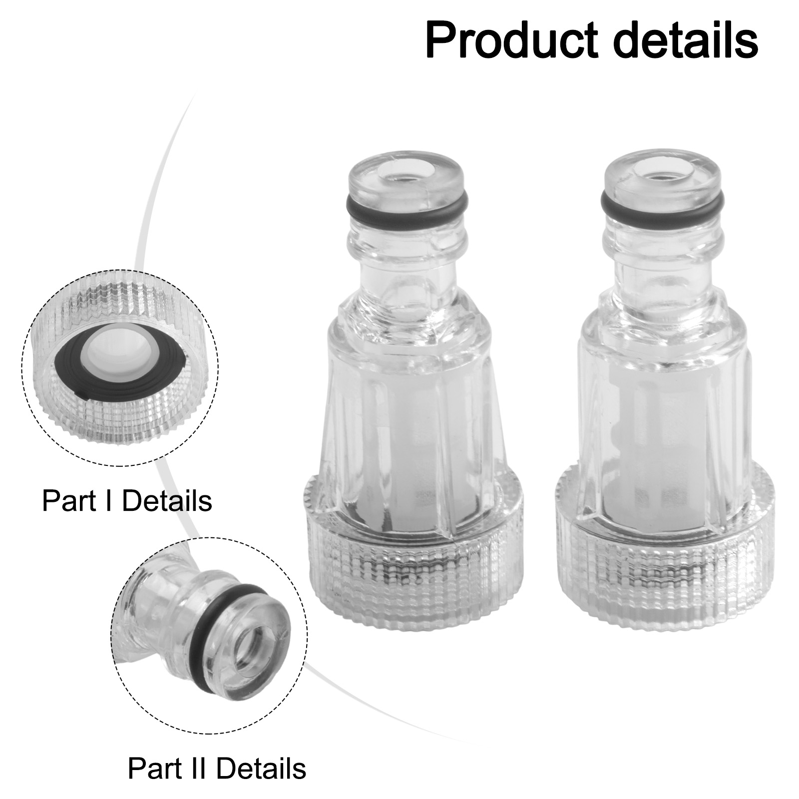 2PCS High Pressure Washer Wate - Vacuum Chamber Kit With Pump ulasan dan harga