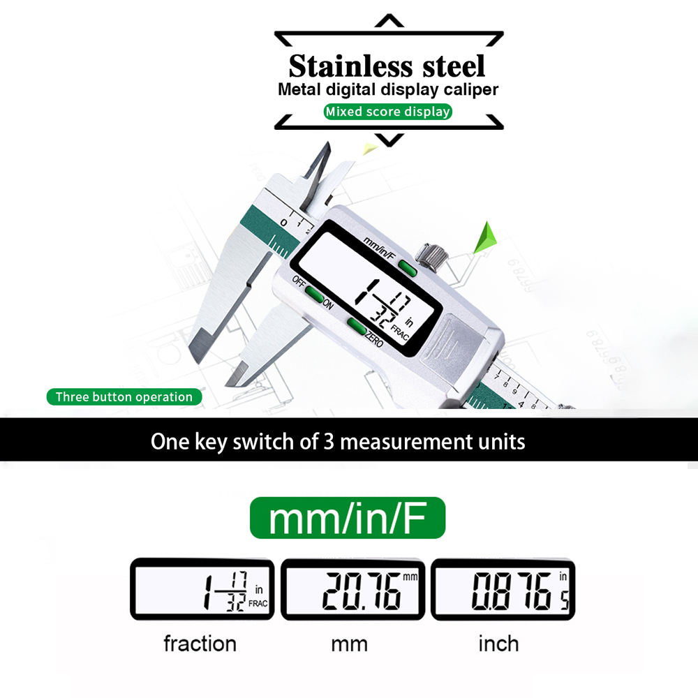 Stainless Steel High Accuracy  - Digital Caliper 150Mm Stainless Steel ulasan dan harga