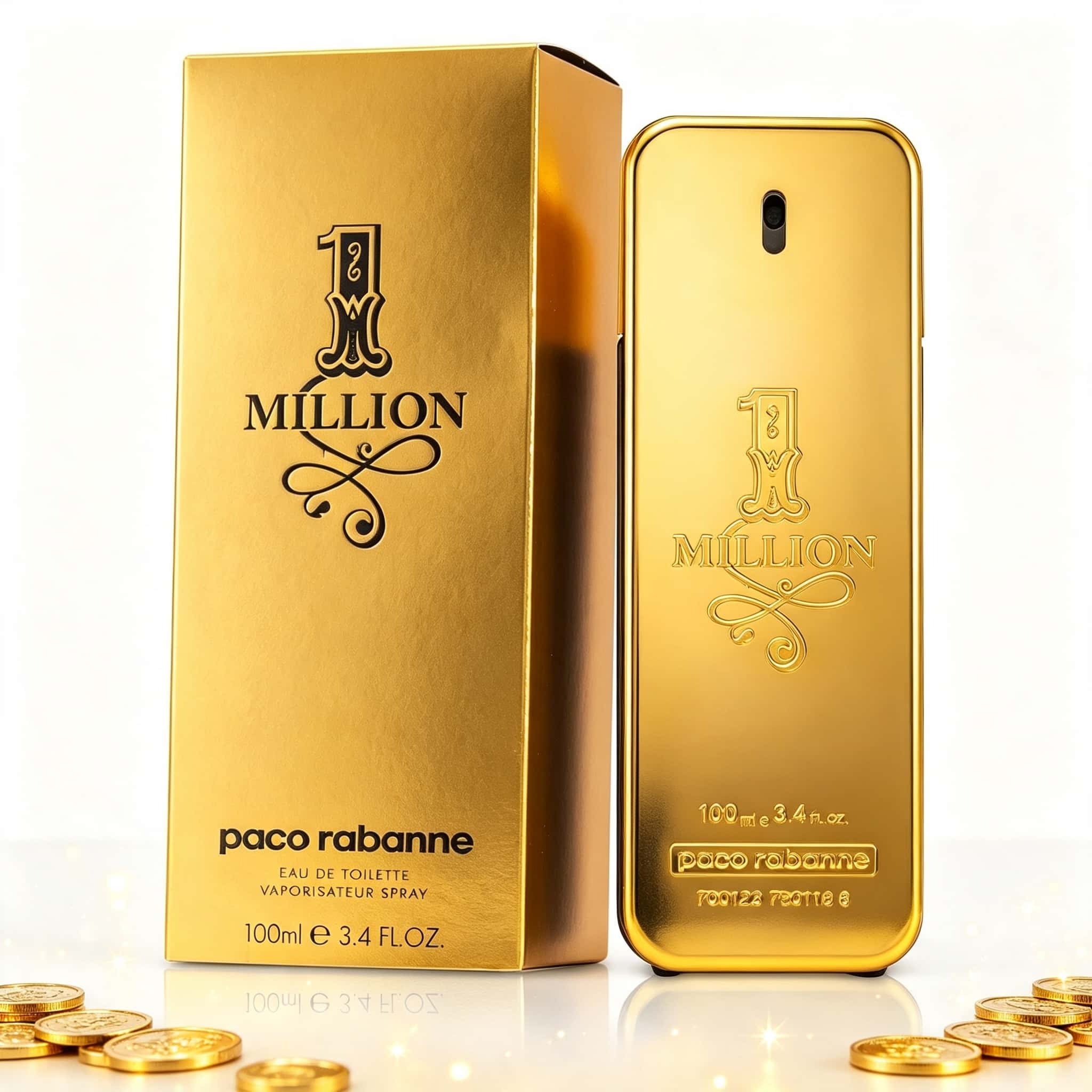 Paco Rabanne 1 Million Men Per - Packaging ulasan dan harga