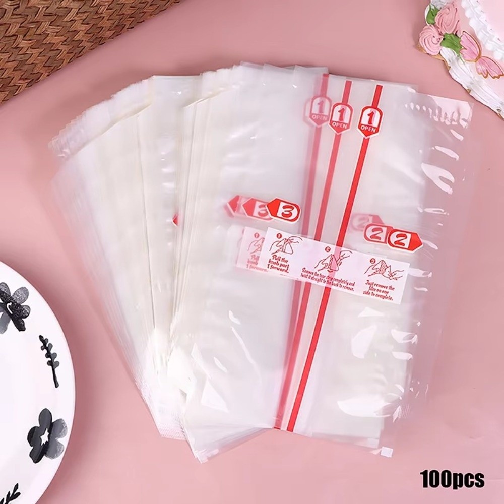 100Pcs PP Disposable Triangle  - Packaging ulasan dan harga