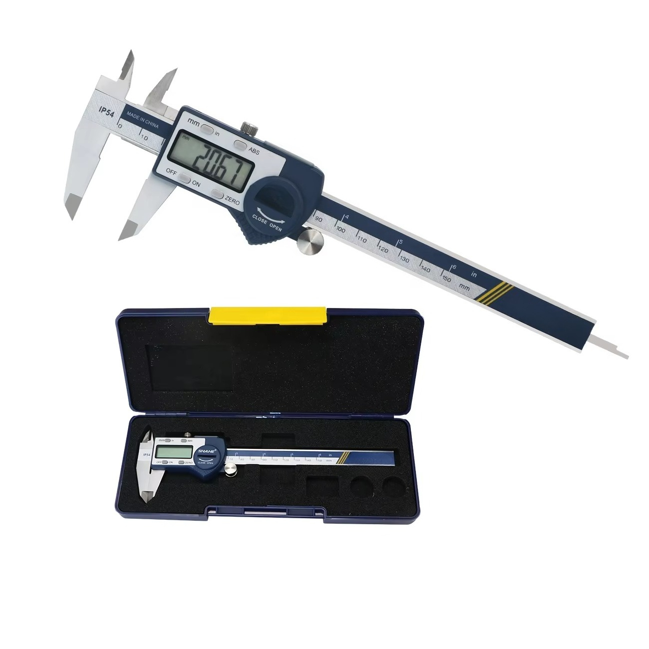 IP54 0-150mm Digital Vernier C - Digital Caliper 150Mm Stainless Steel ulasan dan harga