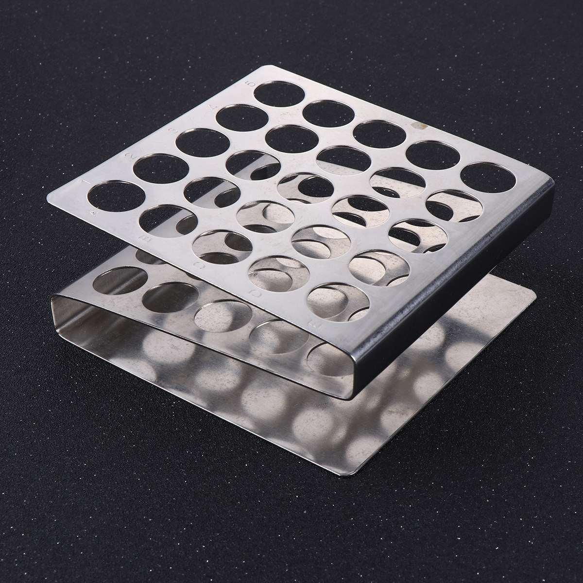 Stainless Steel Test Tube Rack - Lab Equipment ulasan dan harga