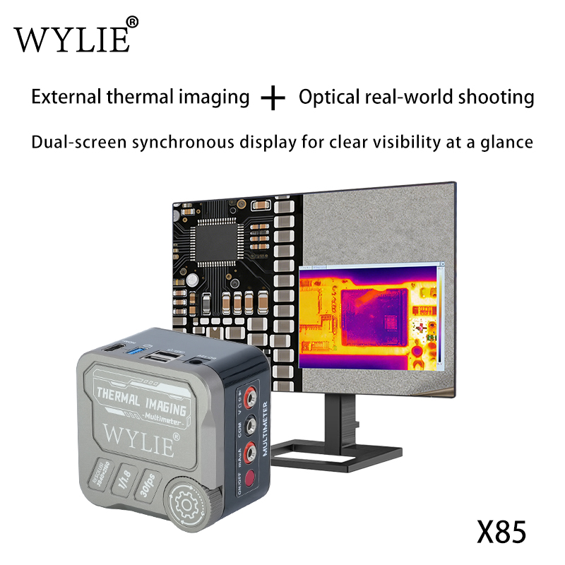 WYLIE X85 4K Industrial Micros - Thermal Imaging Camera Pcb Repair ulasan dan harga