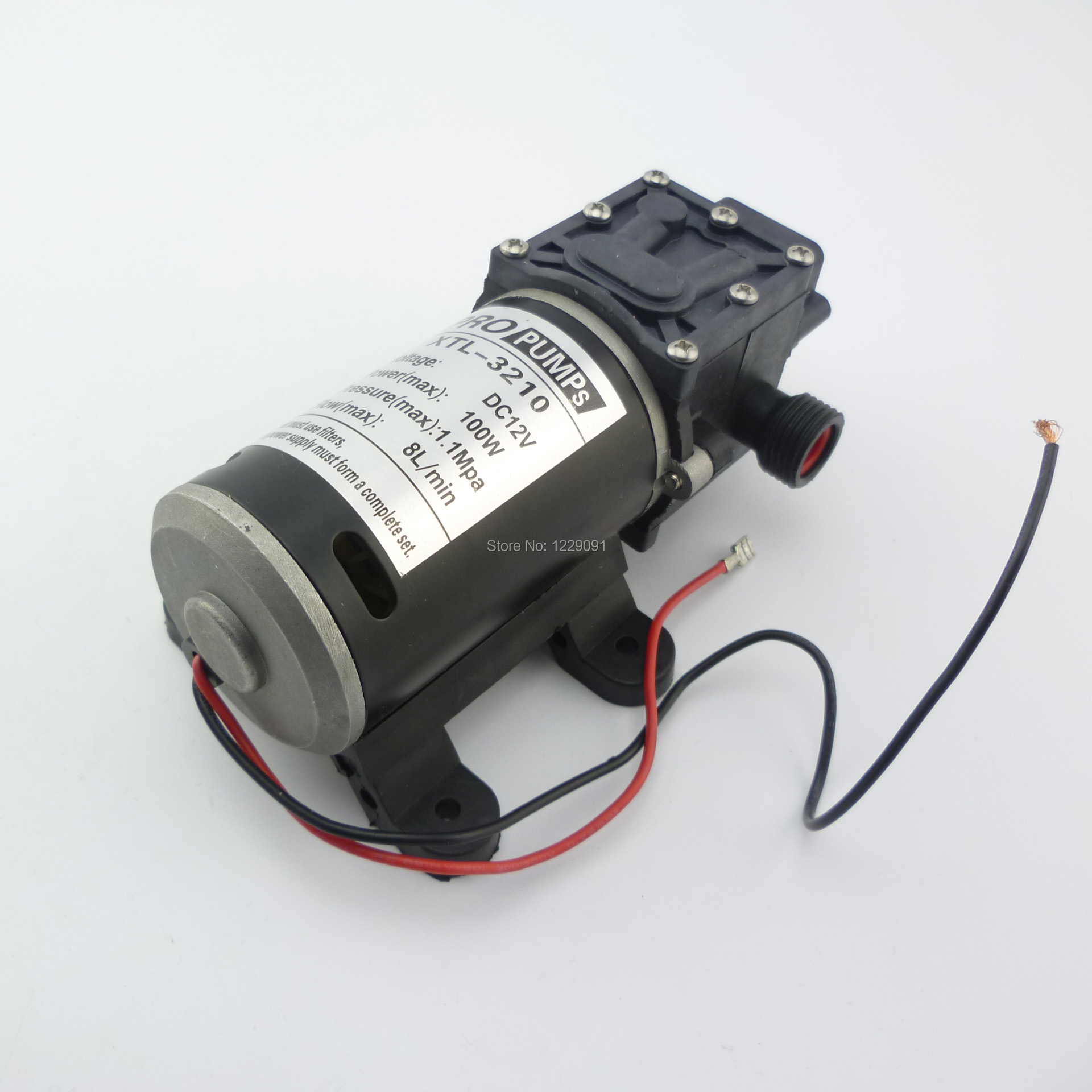 1pcs 8L/min 100W Dc 12v 24 Wat - Mini Peristaltic Pump 12V ulasan dan harga