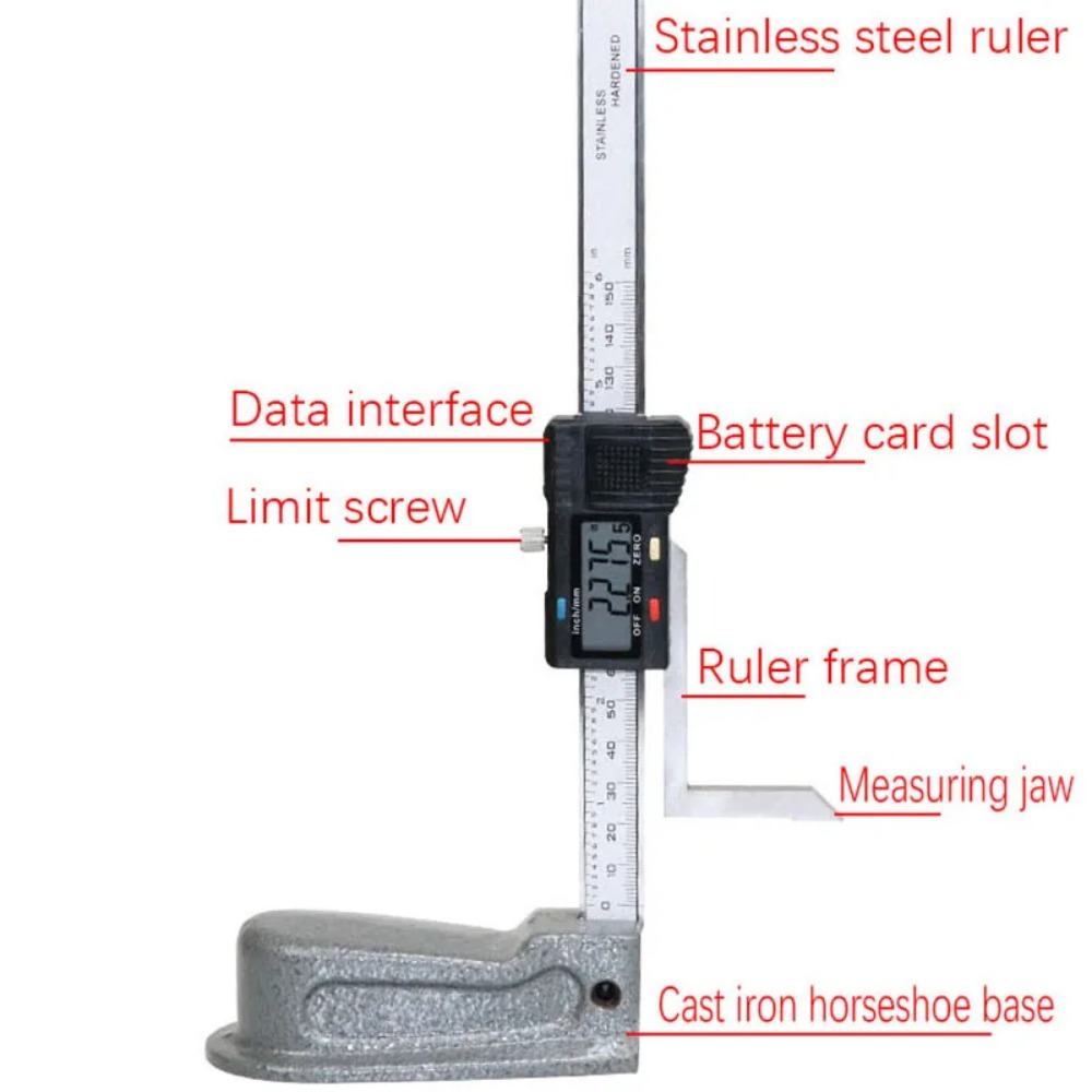 0-150mm Digital Height Gauge E - Digital Caliper 150Mm Stainless Steel ulasan dan harga
