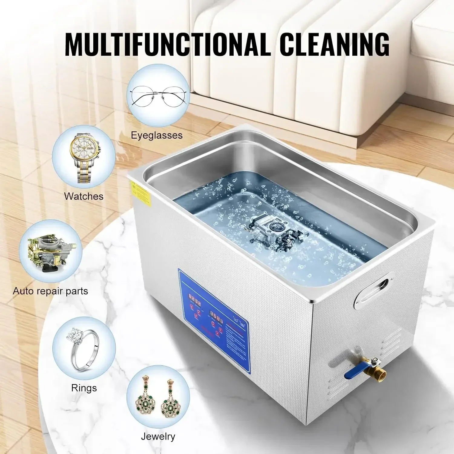 [Limited Stock!]Ultrasonic Pro - Ultrasonic Cleaner 30L Industrial ulasan dan harga