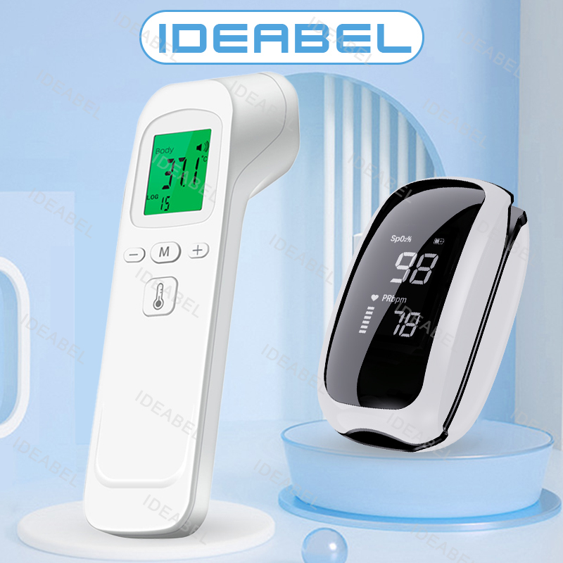 Forehead Digital Thermometer N - Pulse Oximeter Fingertip Rechargeable ulasan dan harga