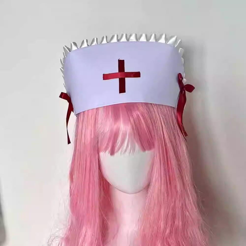 Cosplay nurse cap hat Accessor - Medical Supplies ulasan dan harga