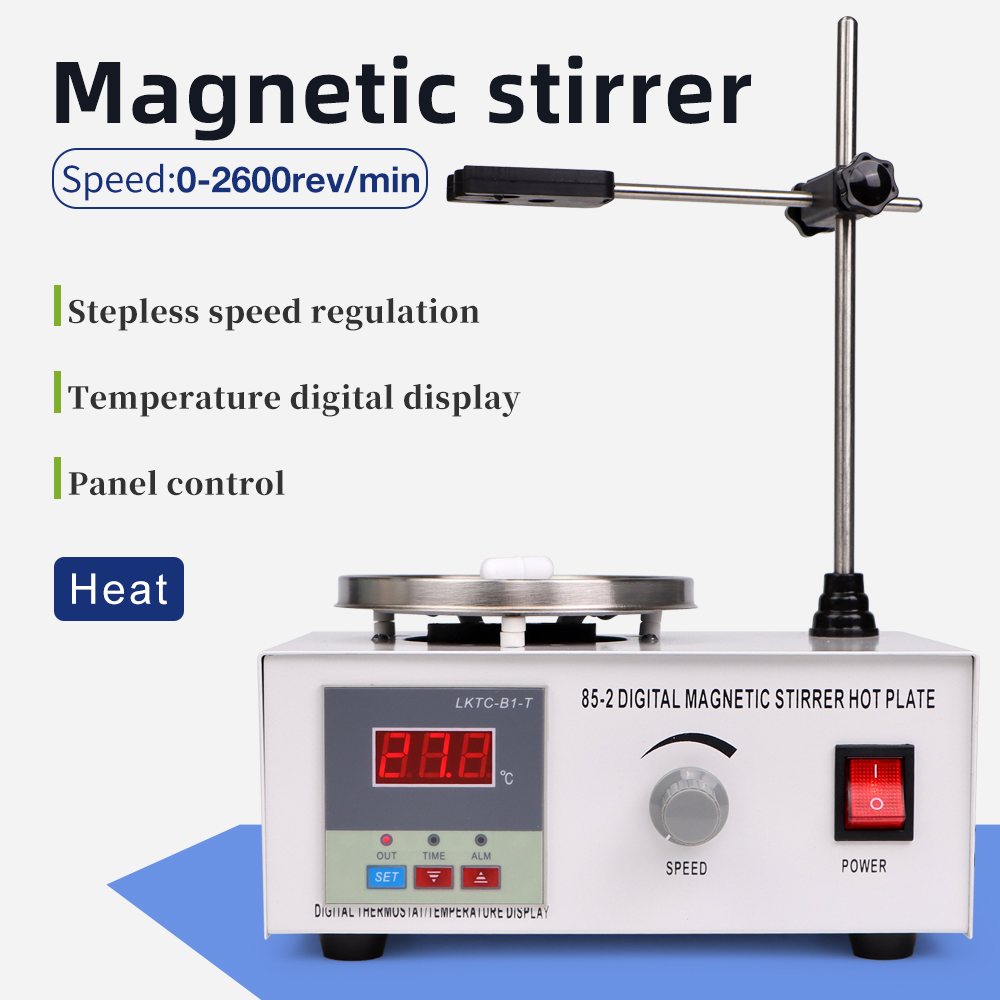 1L Hotplate Magnetic Stirrer 8 - Lab Magnetic Stirrer Hot Plate ulasan dan harga