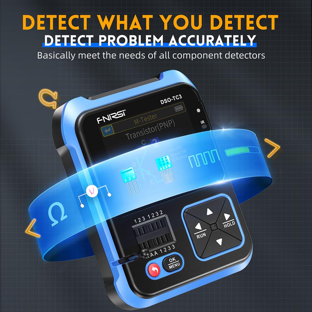 FNIRSI DSO-TC3 3in1 Mini Handh - Fnirsi Digital Oscilloscope Handheld ulasan dan harga